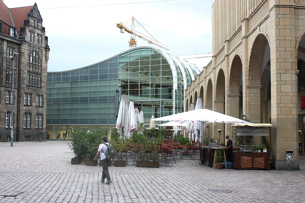 Marktplatz in der Chemnitzer Innenstadt